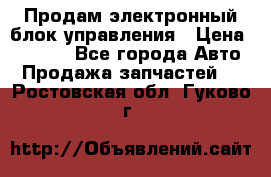 Продам электронный блок управления › Цена ­ 7 000 - Все города Авто » Продажа запчастей   . Ростовская обл.,Гуково г.